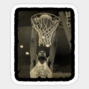 Kareem Abdul Jabbar in UCLA #33 Sticker